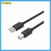 UNITEK Y-C420GBK (3M) USB2.0 轉 USB-B 打印機線, 數據及充電線 785-1893-P