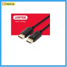 UNITEK Y-C607BK 4K 60Hz DisplayPort 影音線 (1440p@165Hz, 1080p@240Hz) 1.5米