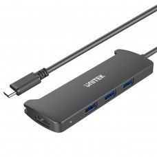 UNITEK V300A USB3.1 Gen1 Type-C 3-Port-Hub + HDMI Converter 4894160034526