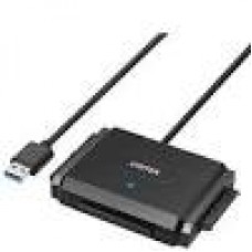 Unitek - Y-3324 SmartLink Trinity 3 合 1 USB 3.0 轉 SATA II 及雙 IDE 轉接器 (附12V2A電源轉換器)