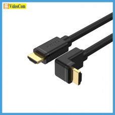 UNITEK Y-C1002 3米, 4K 60Hz 高速 HDMI 直角 90° 電纜 785-2732-P