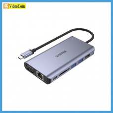 UNITEK D1019B uHUB O8+ 8 合 1 多媒體 USB-C Hub (支援4K HDMI 和 USB-PD 100W)
