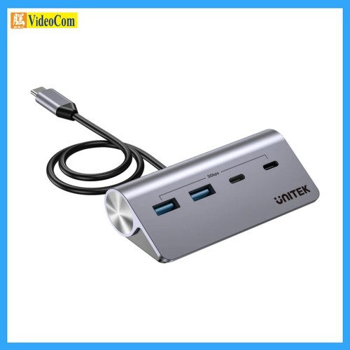 UNITEK H1337AGY uHUB Q4 4合1 USB-C 集線器 785-3294-P UNITEK H1337AGY uHUB Q4 4合1 USB-C 集線器 785-3294-P