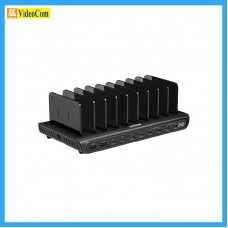接受預購 UNITEK P1230CBK uCharge 240W 10端口USB智能充電站 785-3312-P 