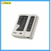 UNITEK OT140AGY01 RJ45/RJ11 Network Cable Tester, Powered by 1pc 9v Battery (Not included) UNITEK OT140AGY01 RJ45/RJ11 Network Cable Tester, Powered by 1pc 9v Battery (Not included)