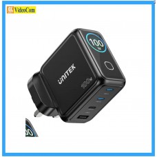 UNITEK P1131ABK (BLACK) UK Plug Rexo 100W GaN (3 x Type-C + 1 x USB) 插牆式充電器 785-3850-P