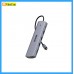 UNITEK D1113BGY (GREY) 11-in-1 USB-C 5Gbps Hub (3*USB-A 5Gbps+SD/MicroSD +Gigabit Ethernet+
VGA+HDMI 4K 30Hz+PD 100W), Space Grey, UNITEK Gift Box 4894160059659 UNITEK D1113BGY (GREY) 11-in-1 USB-C 5Gbps Hub (3*USB-A 5Gbps+SD/MicroSD +Gigabit Ethernet+
VGA+HDMI 4K 30Hz+PD 100W), Space Grey, UNITEK Gift Box 4894160059659