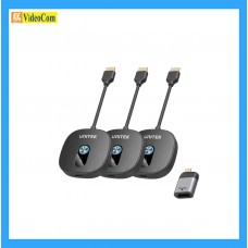 接受預訂(）UNITEK V1711ABK01 無線 1080p HDMI 發射器連雙接收器套裝 785-3857-P 4894160060068