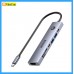 UNITEK H1124AGY (GREY) uHUB S7 Pro 7-in-1 5Gbps USB-C Hub with Screen On/Off button, Supports 4K@60Hz, PD 100W, SD/microSD card reader
uHUB S7 Pro 7合1 5Gbps USB-C集線器 UNITEK H1124AGY (GREY) uHUB S7 Pro 7-in-1 5Gbps USB-C Hub with Screen On/Off button, Supports 4K@60Hz, PD 100W, SD/microSD card reader
uHUB S7 Pro 7合1 5Gbps USB-C集線器