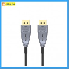 UNITEK C1618GY (20M) DP1.4 Active Optic Cable | 8K Active 光纖 DisplayPort 影音線 (8K @60Hz, 4K 144Hz, 1440p @240Hz) UNITEK Gift Box 785-3871-P 