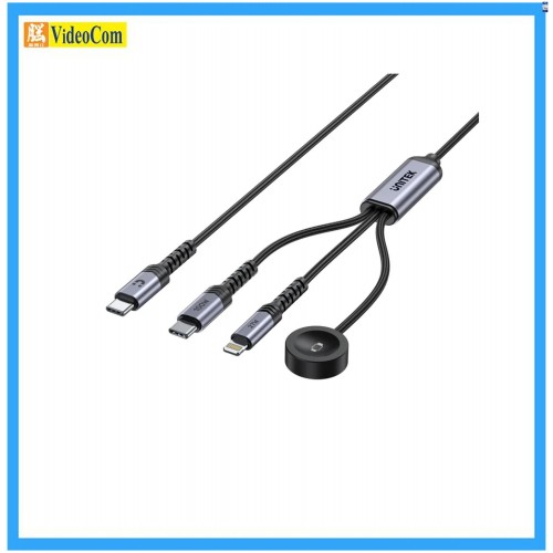 UNITEK C14180AGY (1.2M) 3-in-1 100W USB-C Charging Cable (USB-C 100W, Lightning 27W , 2.5W Apple Watch) 782-3892-P
UNITEK C14180AGY (1.2M) 3-in-1 100W USB-C Charging Cable (USB-C 100W, Lightning 27W , 2.5W Apple Watch) 782-3892-P