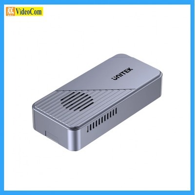 * Accept pre-Order * UNITEK S1253BGY01  SolidForceReefer TurboCool+ 80Gbps M.2 SSD Enclosure with Intelligent Cooling Fan System | SolidForce Reefer TurboCool+ 80Gbps M.2 SSD 智能風扇散熱外置殼