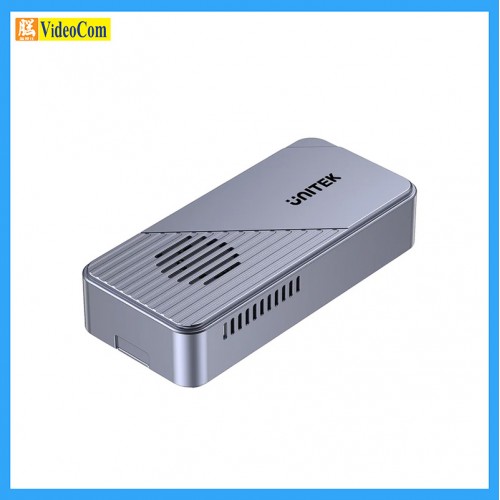 * Accept pre-Order * UNITEK S1253BGY01  SolidForceReefer TurboCool+ 80Gbps M.2 SSD Enclosure with Intelligent Cooling Fan System | SolidForce Reefer TurboCool+ 80Gbps M.2 SSD 智能風扇散熱外置殼