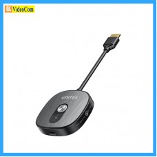 UNITEK V1717BBK 4K30Hz Wireless HDMI Transmitter(For V1717C)Supports HDCP 1.4, dual bands 2.4GHz/5GHz, up to 50m transmission distance, USB-C 5V/1A | HDMI 4K 無線影音傳輸器  785-3912-P