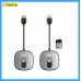 UNITEK V1717CBK HDMI 4K 無線影音傳輸器套裝 | 4K 30Hz Wireless HDMI Transmitter & Receiver bundled with a USB-C to HDM adapterSupports HDCP 1.4, dual bands 2.4GHz/5GHz, up to 50m transmission distance, USB-C 5V/1A, P2P & Miracast&AirPlay 785-3913-P UNITEK V1717CBK HDMI 4K 無線影音傳輸器套裝 | 4K 30Hz Wireless HDMI Transmitter & Receiver bundled with a USB-C to HDM adapterSupports HDCP 1.4, dual bands 2.4GHz/5GHz, up to 50m transmission distance, USB-C 5V/1A, P2P & Miracast&AirPlay 785-3913-P