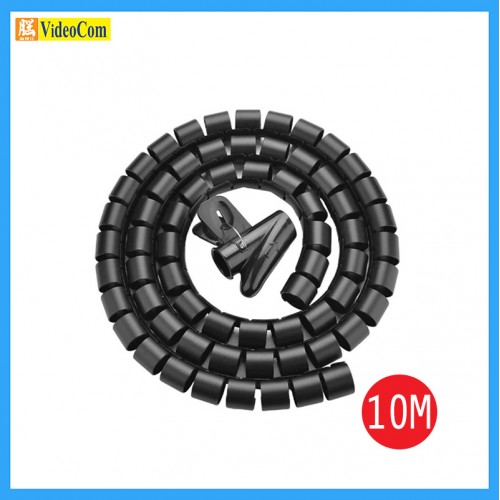 UNITEK OT1102ABK03 (10M) (BLACK) 22mm Diameter PE Cable Organizer with Clamp | 22mm 直徑 螺旋理線管 UNITEK Poly Bag 785-3919-P UNITEK OT1102ABK03 (10M) (BLACK) 22mm Diameter PE Cable Organizer with Clamp | 22mm 直徑 螺旋理線管 UNITEK Poly Bag 785-3919-P