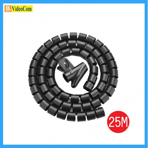 UNITEK OT1102ABK03 (25M) (BLACK) 22mm Diameter PE Cable Organizer with Clamp | 22mm 直徑 螺旋理線管 UNITEK Poly Bag 785-3920-P UNITEK OT1102ABK03 (25M) (BLACK) 22mm Diameter PE Cable Organizer with Clamp | 22mm 直徑 螺旋理線管 UNITEK Poly Bag 785-3920-P