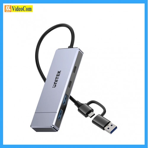 UNITEK H1340C 4-in-1 USB-C Hub with USB-A adapter | Omni Q4 Next 四合一 USB 集線器 785-3923-P UNITEK H1340C 4-in-1 USB-C Hub with USB-A adapter | Omni Q4 Next 四合一 USB 集線器 785-3923-P