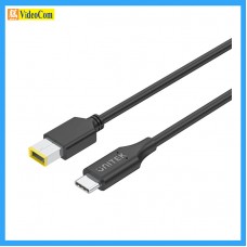 UNITEK C14115BK (1.8米) 65W USB C 轉 DC 充電線 (Rectangle DC Jack 11.0 x 4.5mm，適用於Lenovo手提電腦) 785-3015-P