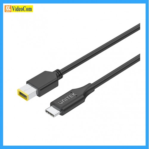UNITEK C14115BK (1.8米) 65W USB C 轉 DC 充電線 (Rectangle DC Jack 11.0 x 4.5mm,適用於Lenovo手提電腦) 785-3015-P UNITEK C14115BK (1.8米) 65W USB C 轉 DC 充電線 (Rectangle DC Jack 11.0 x 4.5mm,適用於Lenovo手提電腦) 785-3015-P