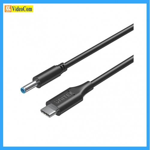 UNITEK C14117BK (1.8M) 65W USB C 轉 DC 充電線 (DC Jack 4.5 x 3.0 mm,適用於HP手提電腦) 785-3017-P UNITEK C14117BK (1.8M) 65W USB C 轉 DC 充電線 (DC Jack 4.5 x 3.0 mm,適用於HP手提電腦) 785-3017-P