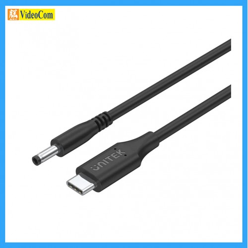 UNITEK C14118BK (1.8M) 65W USB C 轉 DC 充電線 (DC Jack 4.0 x 1.7 mm,適用於Lenovo手提電腦) 785-3018-P UNITEK C14118BK (1.8M) 65W USB C 轉 DC 充電線 (DC Jack 4.0 x 1.7 mm,適用於Lenovo手提電腦) 785-3018-P
