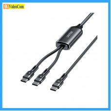 UNITEK C14146ABK (BLACK) (1.8M) PD100W 2-in-1 USB-C Cable 785-3263-P