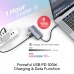 UNITEK D1051A P5 5 合 1 多媒體 USB-C Hub (支援4K HDMI 和 USB-PD 100W) 785-2651 UNITEK D1051A P5 5 合 1 多媒體 USB-C Hub (支援4K HDMI 和 USB-PD 100W) 785-2651