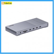 接受預購 UNITEK D1117AGY (Space Grey)  USB 40Gbps Docking station, 0.8M USB4 TYPEC M TO CM Cable, UK 120W Power Adapter
三螢幕 USB4 40Gbps 擴充基座 | flip-top color box 785-3311