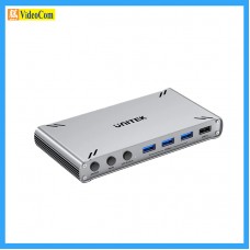 UNITEK D1118AGY USB-C 10Gbps HDMI 分屏 KVM 切換器 785-3280-P