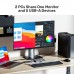 UNITEK D1118AGY USB-C 10Gbps HDMI 分屏 KVM 切換器 785-3280-P UNITEK D1118AGY USB-C 10Gbps HDMI 分屏 KVM 切換器 785-3280-P