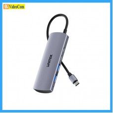 UNITEK H1112DGY01 uHUB Q4 4合1 10Gbps USB-C 集線器連2個USB-A和2個USB-C端口 785-3257-P 
 