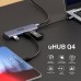 UNITEK H1112EGY01 uHUB Q4 4合1 10Gbps USB-C 集線器連 4 個 USB-A端口 785-3256-P UNITEK H1112EGY01 uHUB Q4 4合1 10Gbps USB-C 集線器連 4 個 USB-A端口 785-3256-P