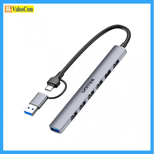 UNITEK H1209AGY01 uHUBS7 7 合 1 集線器 785-3259-P UNITEK H1209AGY01 uHUBS7 7 合 1 集線器 785-3259-P