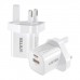 UNITEK P1125AWH 33W USB迷你GaN快速充電器 785-3141-P UNITEK P1125AWH 33W USB迷你GaN快速充電器 785-3141-P