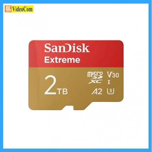 SANDISK 2TB TF EXTREME A2 V30 ,UHS-I/U3 -240MB/s R, 140MB/s W  LT 772-4691-P