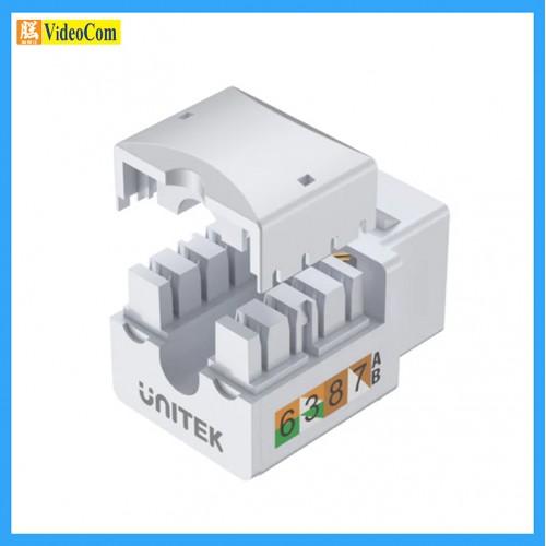 UNITEK T012A Cat 6 UTP 母座模塊網口 785-2828-P