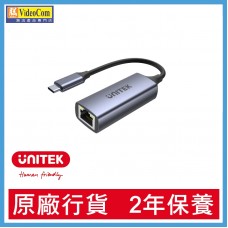 UNITEK U1323A  二合一 USB-C 轉千兆位乙太網轉接器 (配有USB-C PD 快速充電接口) 785-2799-P