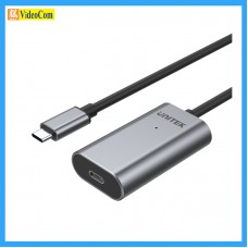 UNITEK U-305A Type-C (M) to A (F) 延長線 5Gbps 可加插 DC 供電 保持穩定性 785-2029-P