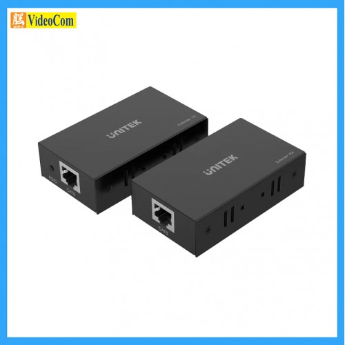 UNITEK V100A 4K 30Hz HDMI 延伸器 (Cat. 6 規格) 60M HDMI Extender Over Ethernet 785-2610-P UNITEK V100A 4K 30Hz HDMI 延伸器 (Cat. 6 規格) 60M HDMI Extender Over Ethernet 785-2610-P