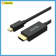 UNITEK V1152A ( 2M ) Mini DisplayPort 公頭轉 HDMI 公頭轉接線 (4K 30Hz_)