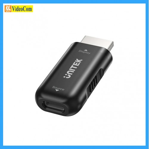 UNITEK  V1187ABK USB-C Female 轉 HDMI Male 轉接器 785-3254-P