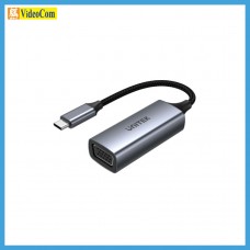 UNITEK  V1413A  USB-C 轉 VGA 適配器（1080p@60Hz / 15cm 線纜)