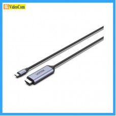 UNITEK V1423BGY01 (Space Grey) 180CM (1.8M) USB-C To HDMI2.1 8K 60Hz Adapter Cable, UNITEK hook color box 785-3331-P