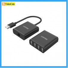 UNITEK Y-2516 1 出 4 USB 2.0 延長器 (Cat. 5e 規格) 785-1962-P