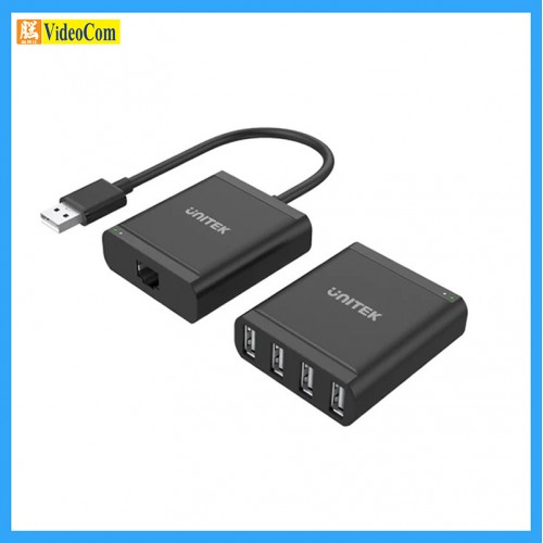 UNITEK Y-2516 1 出 4 USB 2.0 延長器 (Cat. 5e 規格) 785-1962-P UNITEK Y-2516 1 出 4 USB 2.0 延長器 (Cat. 5e 規格) 785-1962-P