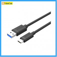 UNITEK  Y-C474BK  USB 3.0 轉 USB-C 充電傳輸線