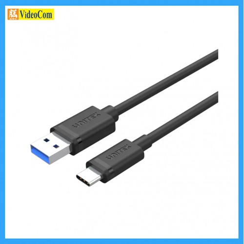 UNITEK  Y-C474BK  USB 3.0 轉 USB-C 充電傳輸線