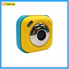 Visionkids HappiCAMU JP3001  Mini (BLUE) 1.83 吋 IPS 觸控屏 | 內置儲存空間（約 512MB）| 不只是一部相機 | 更內置了遊戲、故事、音樂播放等 22 個應用程式 多元化的兒童數碼相機