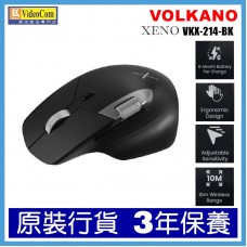 VOLKANO XENO VKX-214-BK (BLACK) 藍牙+2.4GHz連線 無線技術滑鼠
